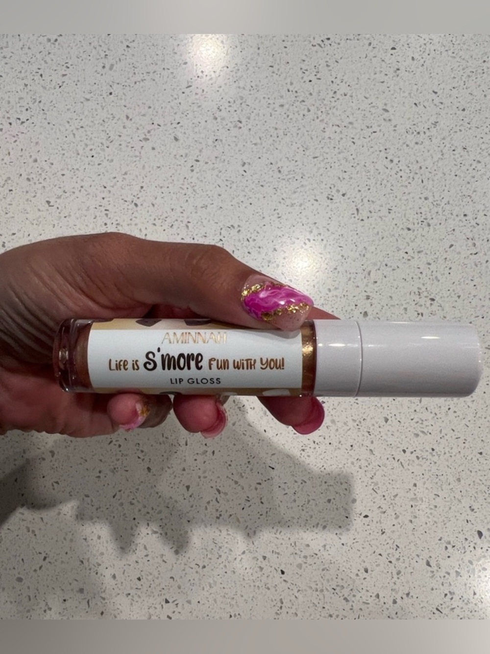 5/$35 NWT Aminnah Life is S'more Fun With You! Lip Gloss retails $28